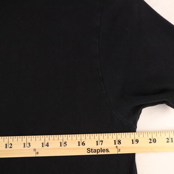 BKYS Lucky Charm Embroidered Bunny Holding Rose Cotton Blend T-Shirt Y2K Small - Picture 8 of 9